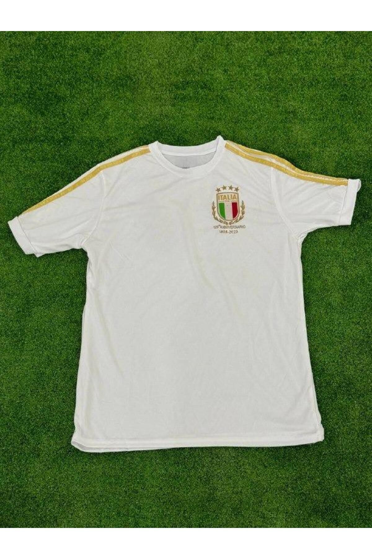 Atlas Global Italya 125.yıl 2023/24 Özel Milli Takım Forması Yeni Sezon Futbol Forması White