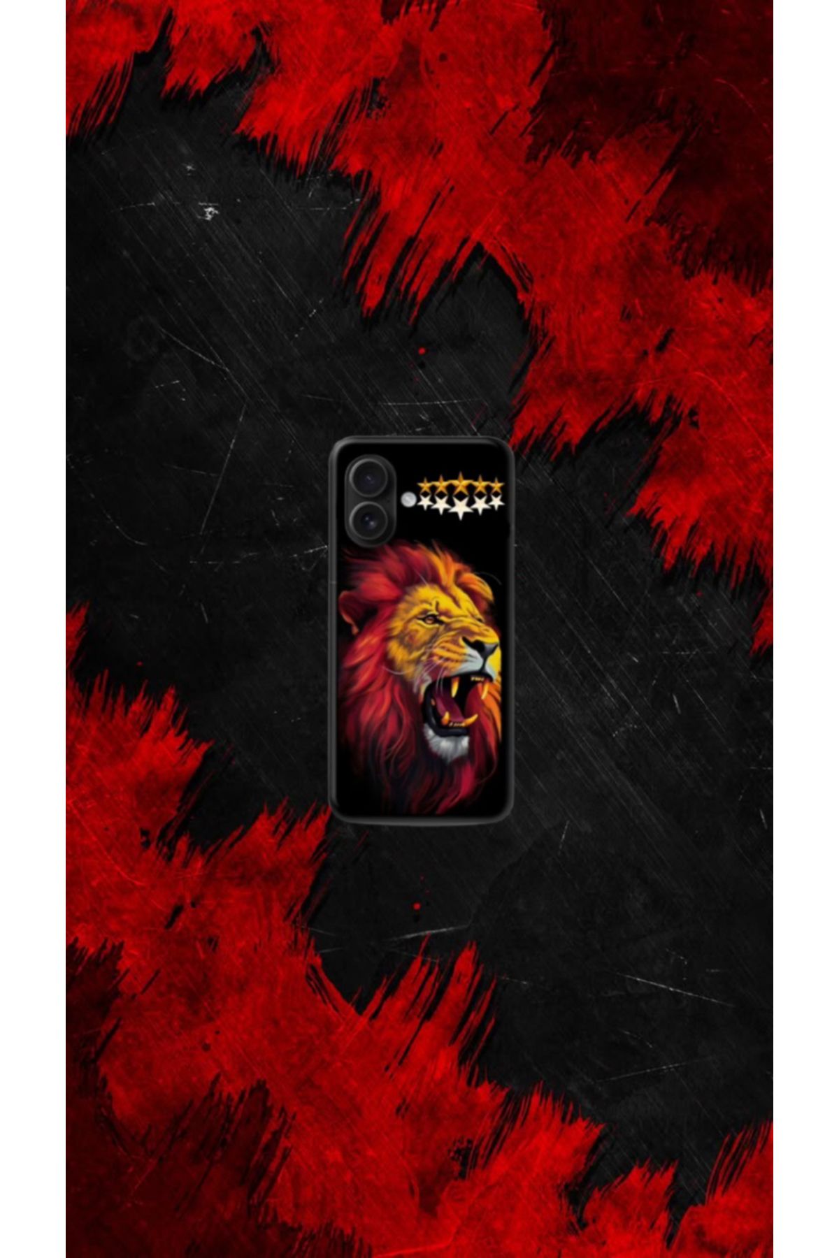 cover shopp Aslan Desenli Kılıf Tasarımı-6 IP 16 Plus