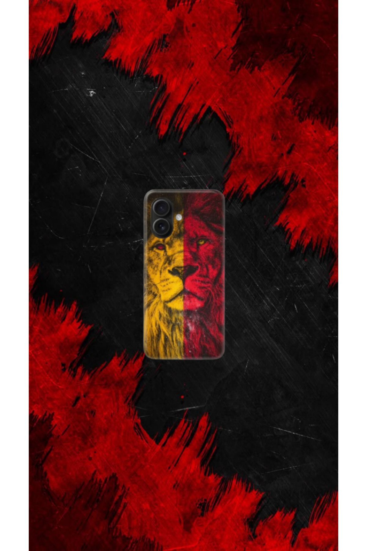cover shopp Aslan Desenli Kılıf Tasarımı-2 IP 16 Plus