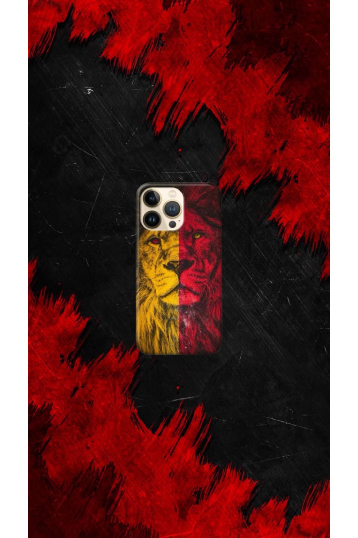 cover shopp Aslan Desenli Kılıf Tasarımı-4 IP 16 Pro