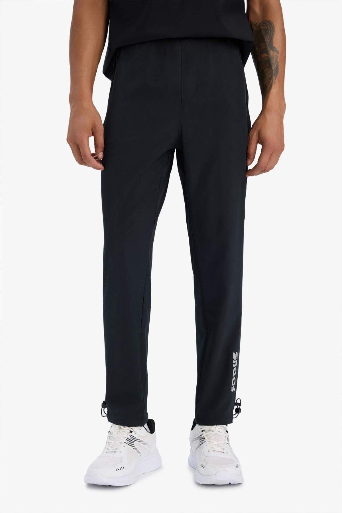 DeFacto DeFactoFit Slim Fit Dar Kesim Çift Cepli Dokuma Sporcu Jogger C2833AX25SM