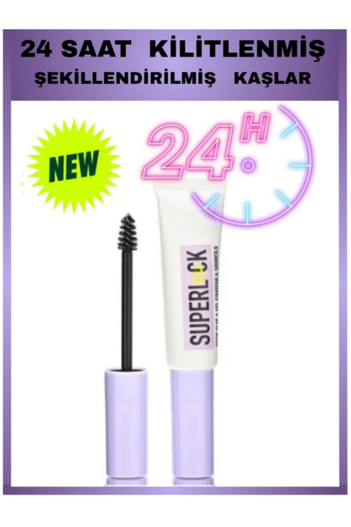AcarlarTicaret Lock Brow Glue Kaş Sabitleyici Maskara - Şeffaf