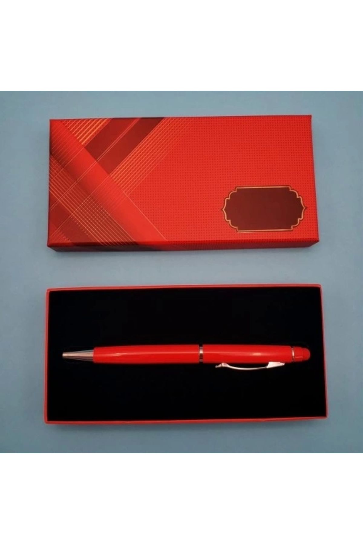 Lenaca Kırmızı Tükenmez Kalem Touchpen