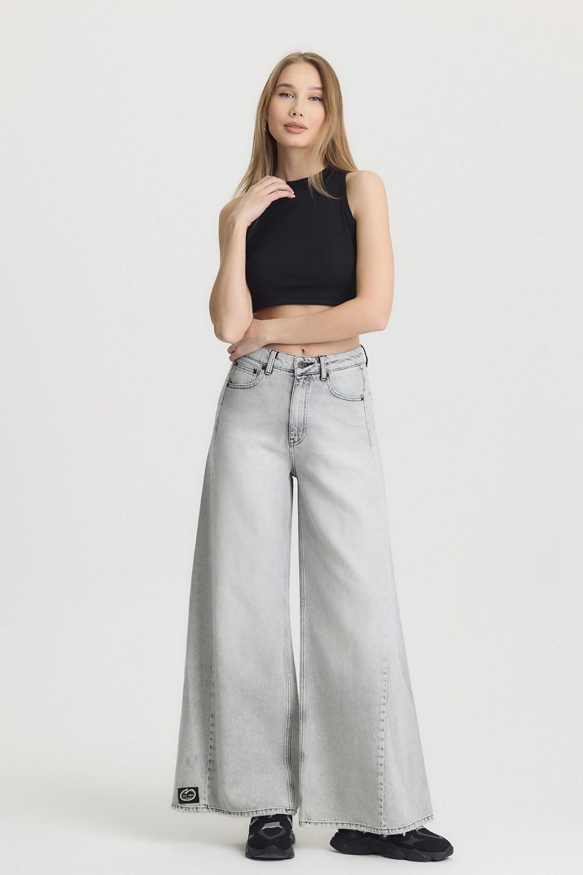 Jijass Jeans Bol Paça Kot Pantolon