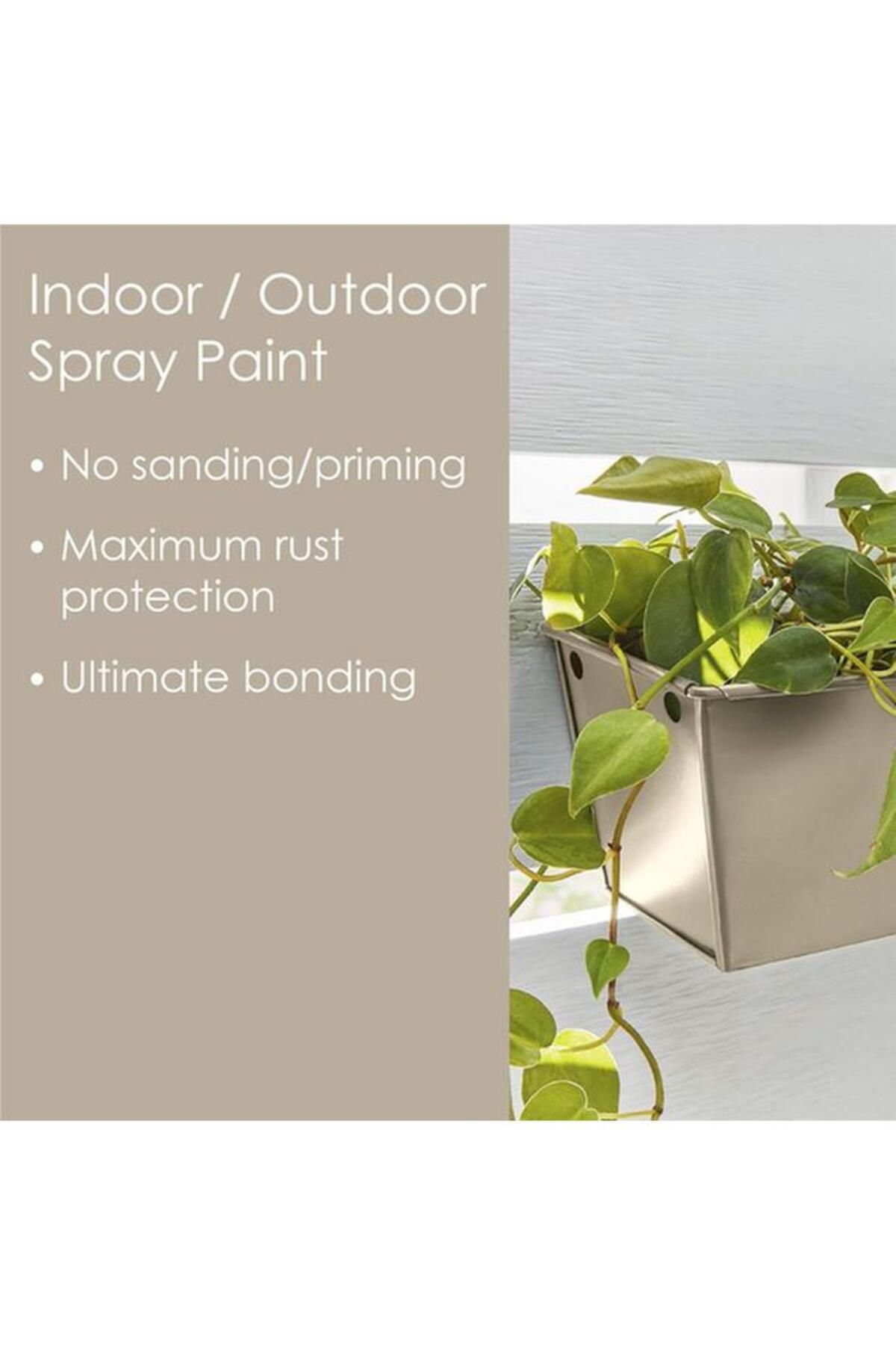 Generic-KRYLON Rust Resistant Fusion All-In-One Spray Paint and Primer Khaki 12oz K02713007 4