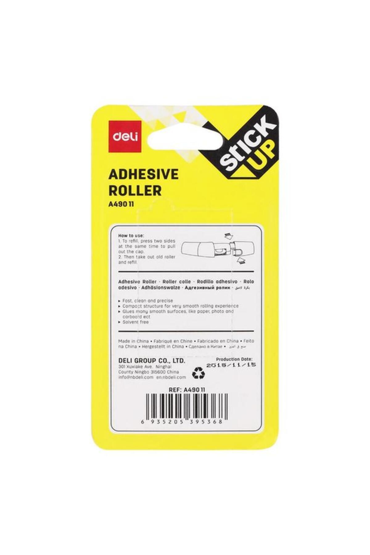 Generic-بكرة لاصقة متينة متعددة الألوان من Deli Stick Up Glue، 8 أمتار × 6 مم، 142142 4