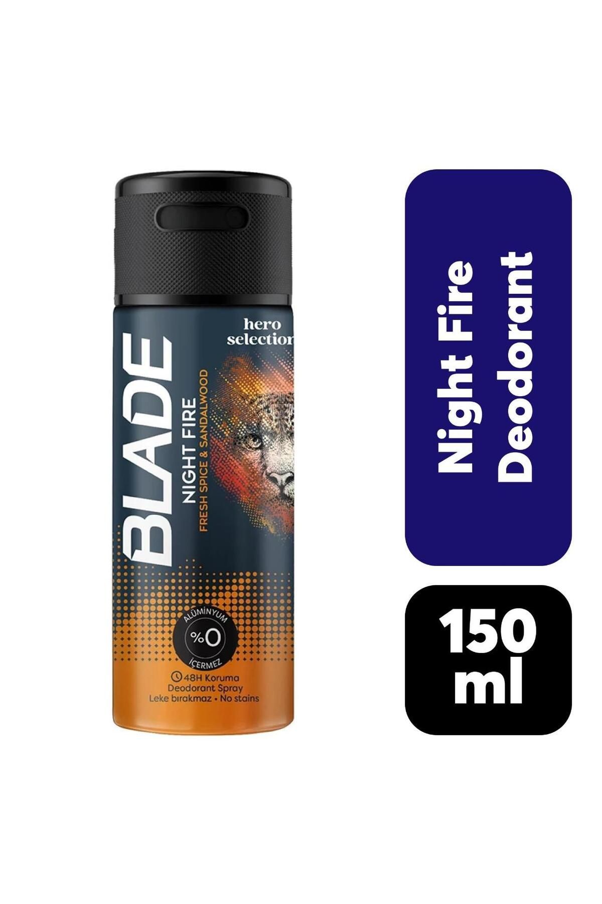 Blade Deodorant 150Ml Night Fire
