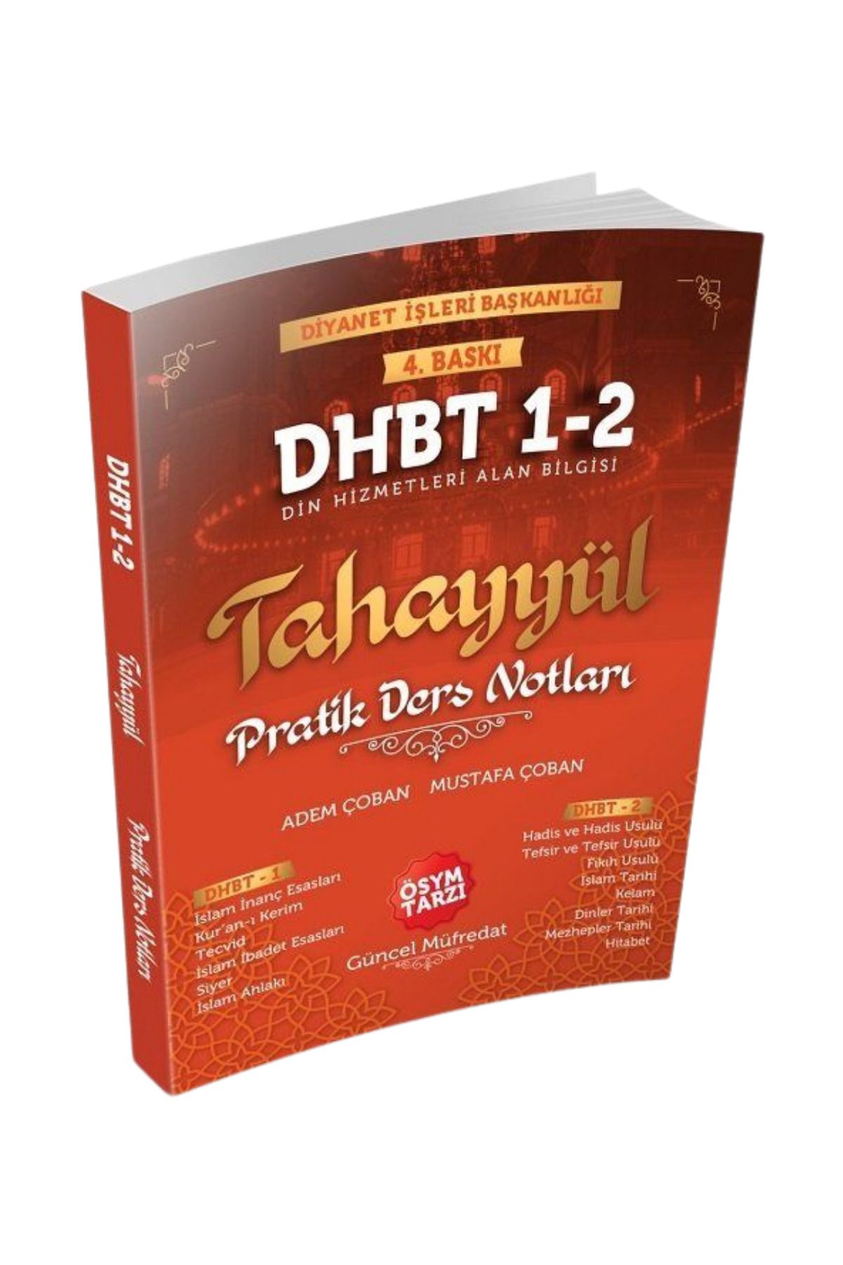 Tahayyül Yayınları Tahayyül DHBT 1-2 Pratik Ders Notları Güncel Müfredat-Mustafa Çoban-Adem Çoban