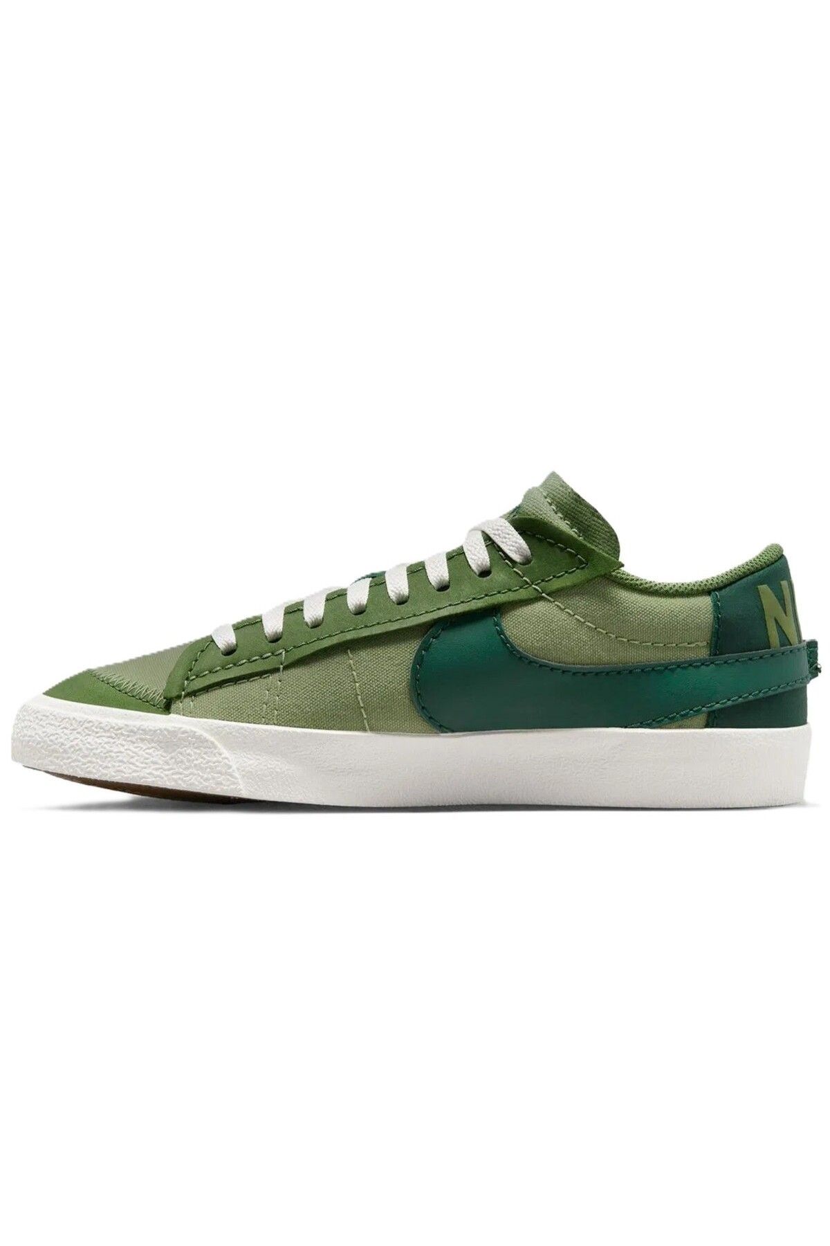 Nike Blazer Low 77 Jumbo Leather Hakiki Deri Günlük Spor Ayakkabı Yeşil