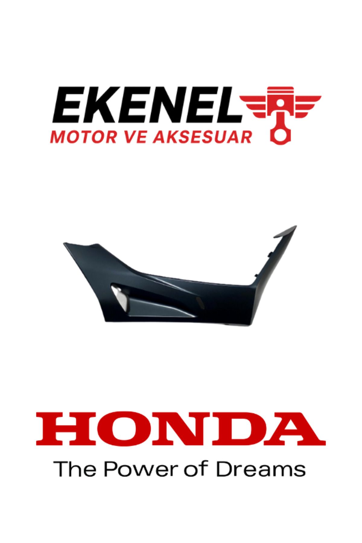 Honda PCX 125 (2021–2024) Sağ Marşpiyel Gümüş Mavi Orijinal