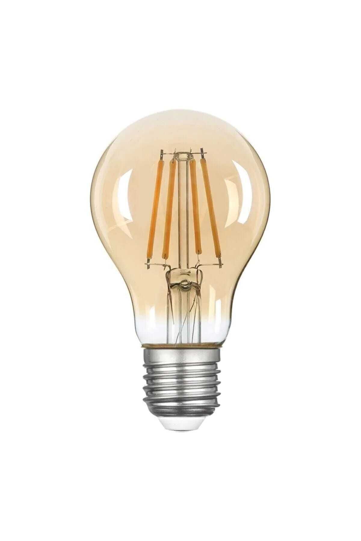 Heka Led Ampul 6w 2500k E27 Sarı Işık ( A60 ) Yüksek Işık Gücü