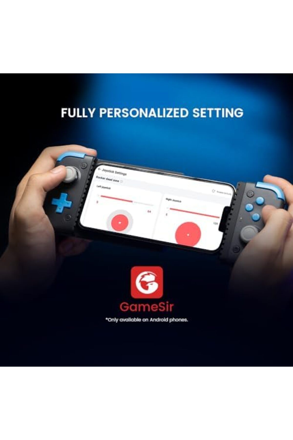 GameSir-وحدة تحكم الألعاب المحمولة X2s بتقنية البلوتوث لأجهزة Android وiPhone 15 Series 9