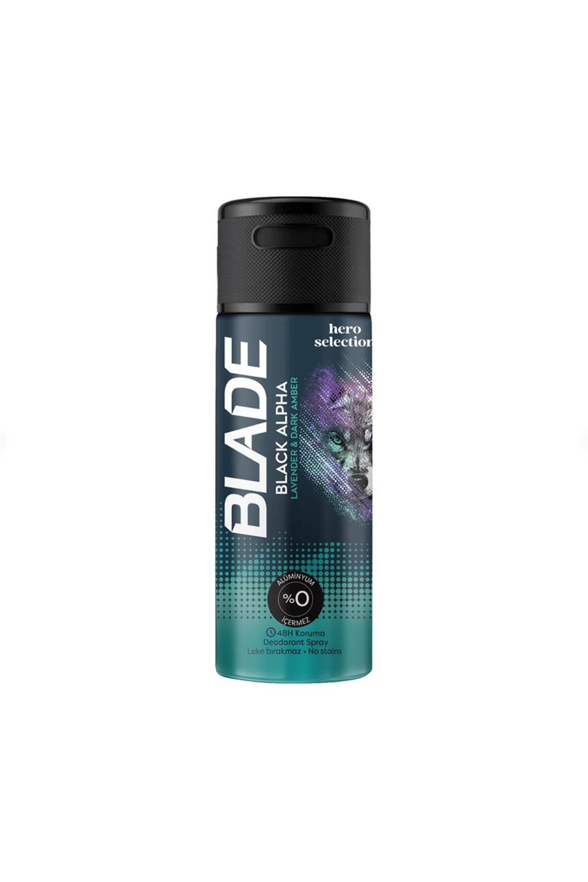 Blade Deodorant 150 Ml Black Alpha
