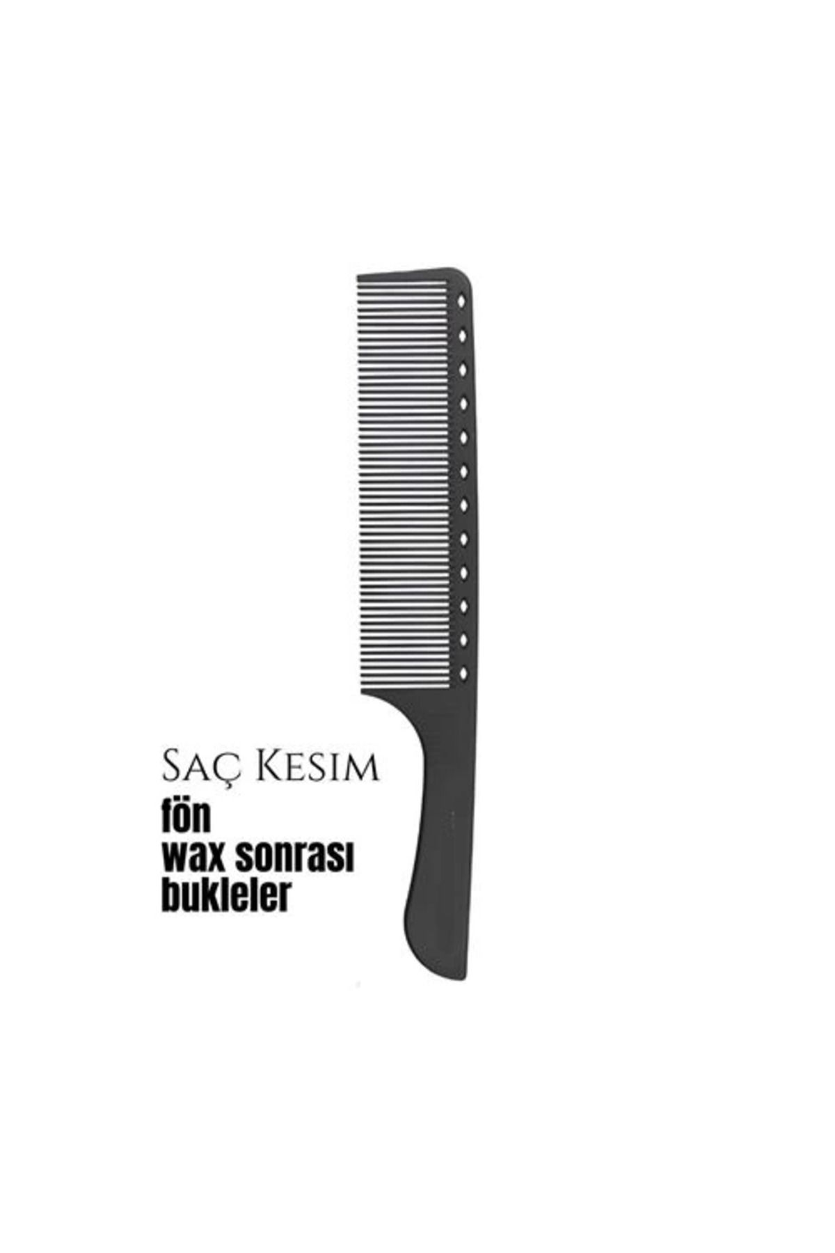 NZM TİCARET Berber Kuaför Saç Kesim Bukleli Saç Fön Wax Sonrası Tarak