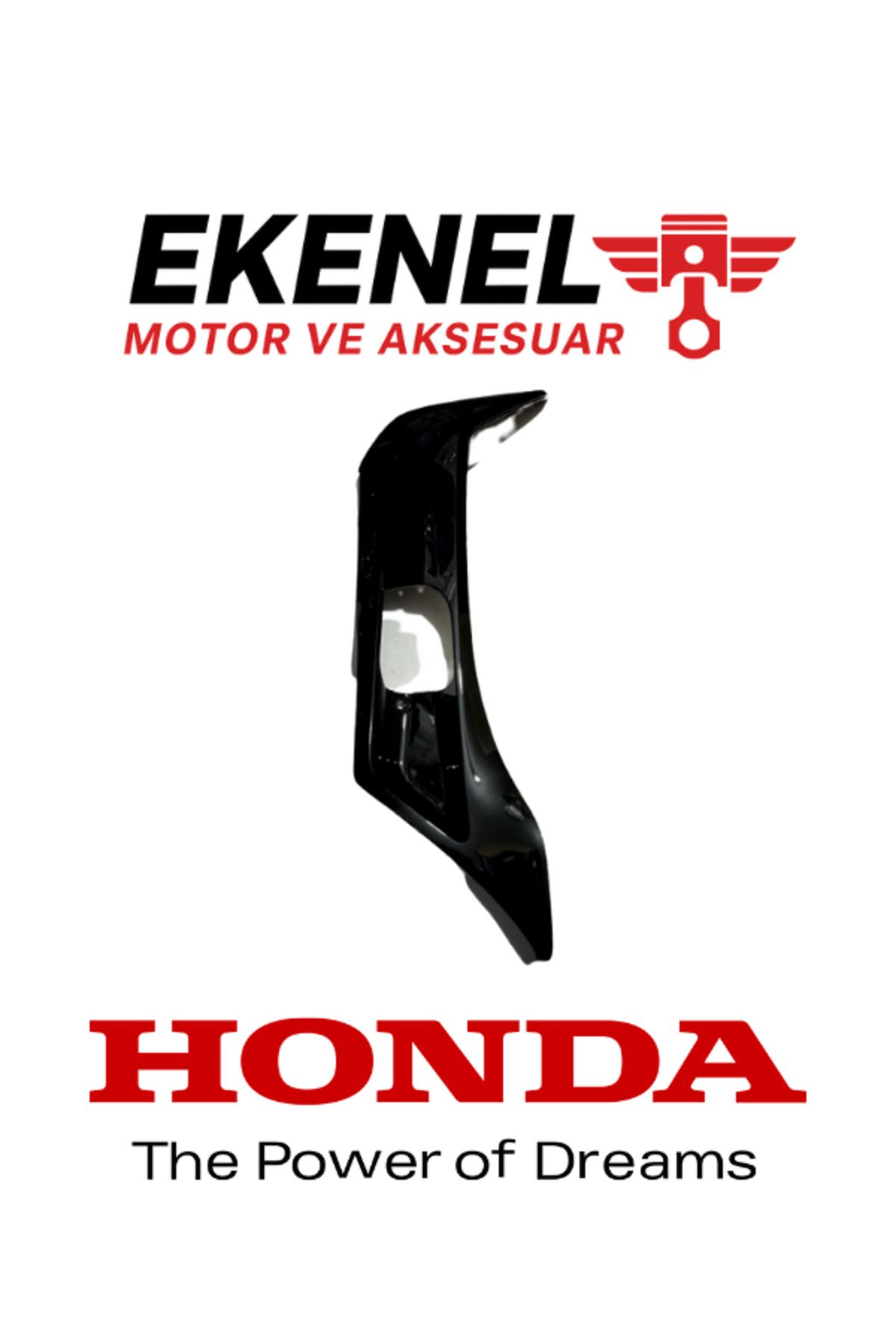 Honda PCX 125 (2011–2013) Sol Marşpiyel Siyah Orijinal