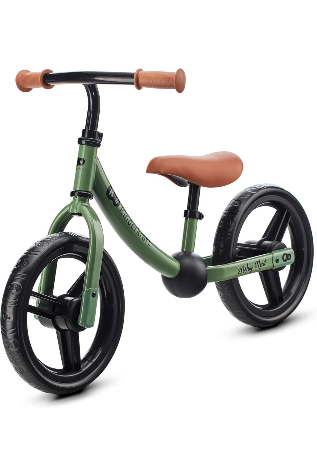 Kinderkraft 2WAY Next Denge Bisikleti 12 inç, Ayarlanabilir Seleli, 2 Yaş+, 35 kg’a Kadar