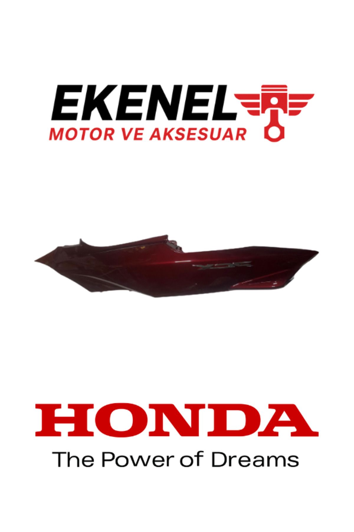 Honda PCX 125-150 Sele Altı Sol Kapak Kırmızı Orijinal