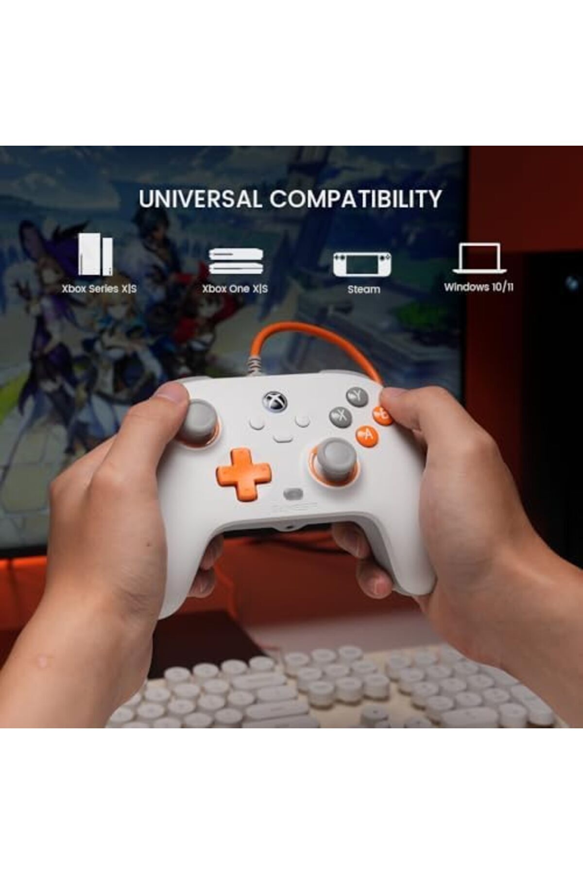 GameSir-T7 Wired Controller with Hall Effect Joysticks, Plug and Play Gaming Gamepad for Xbox Series 2