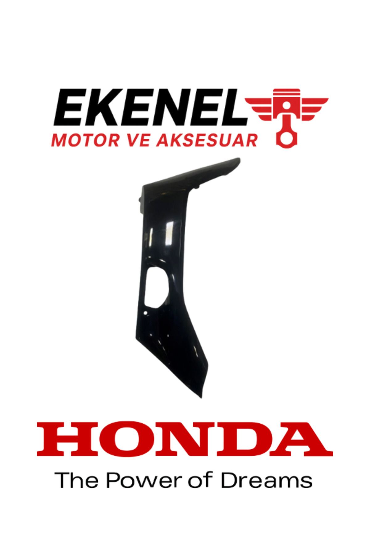 Honda PCX 125 (2018–2020) Sol Marşpiyel Siyah Orijinal
