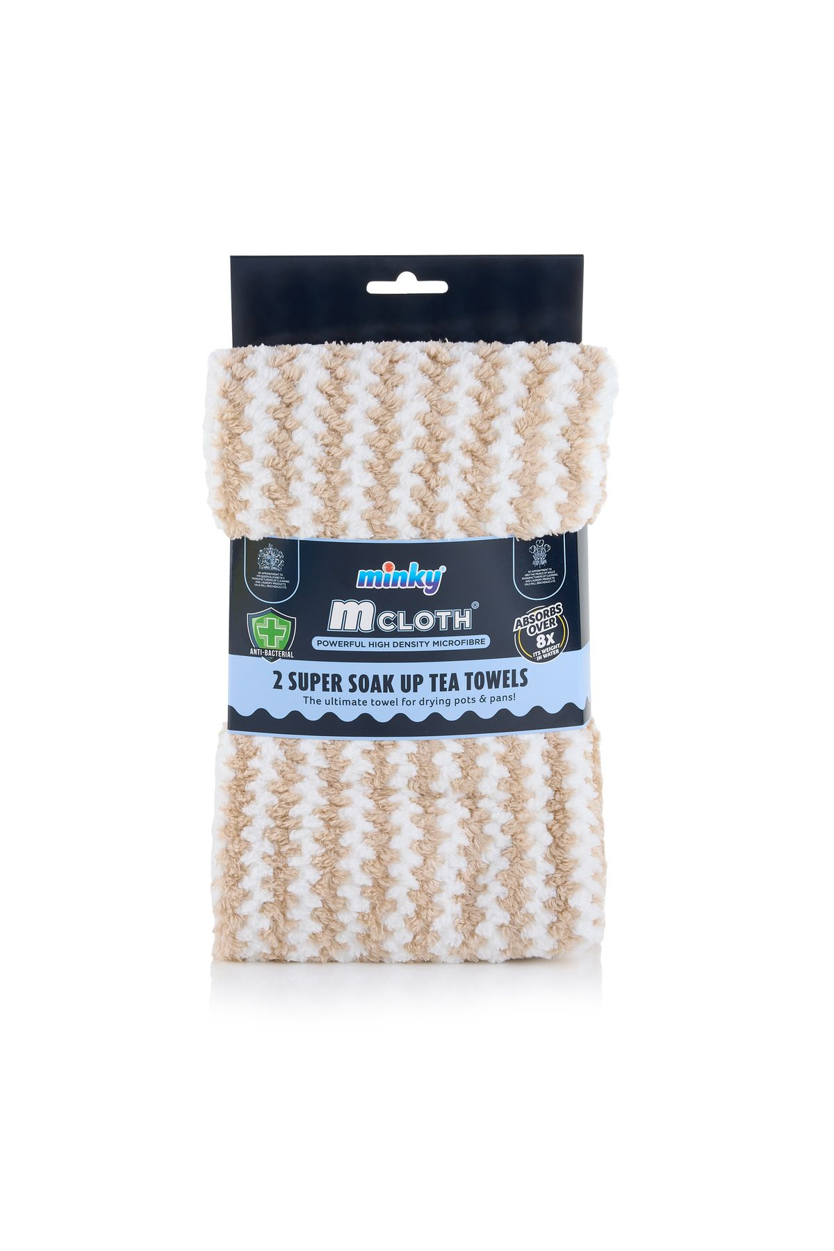 Minky Homecare Minky MCloth Süper Emici Kurulama Havlusu 2li Set Bej