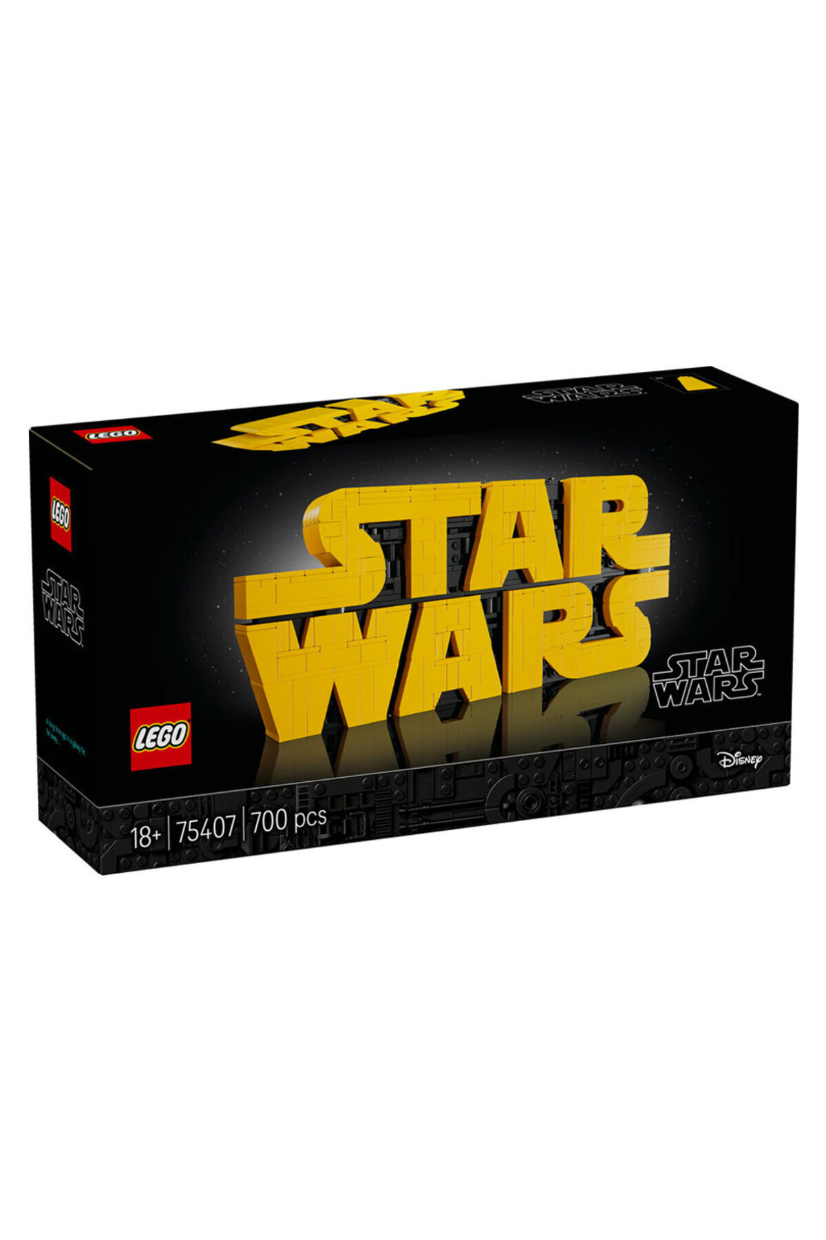 LEGO-®   Star Wars Logo Made with Parts 75407 - 18+ Decorative Model Building Kit (700 Pieces) 3