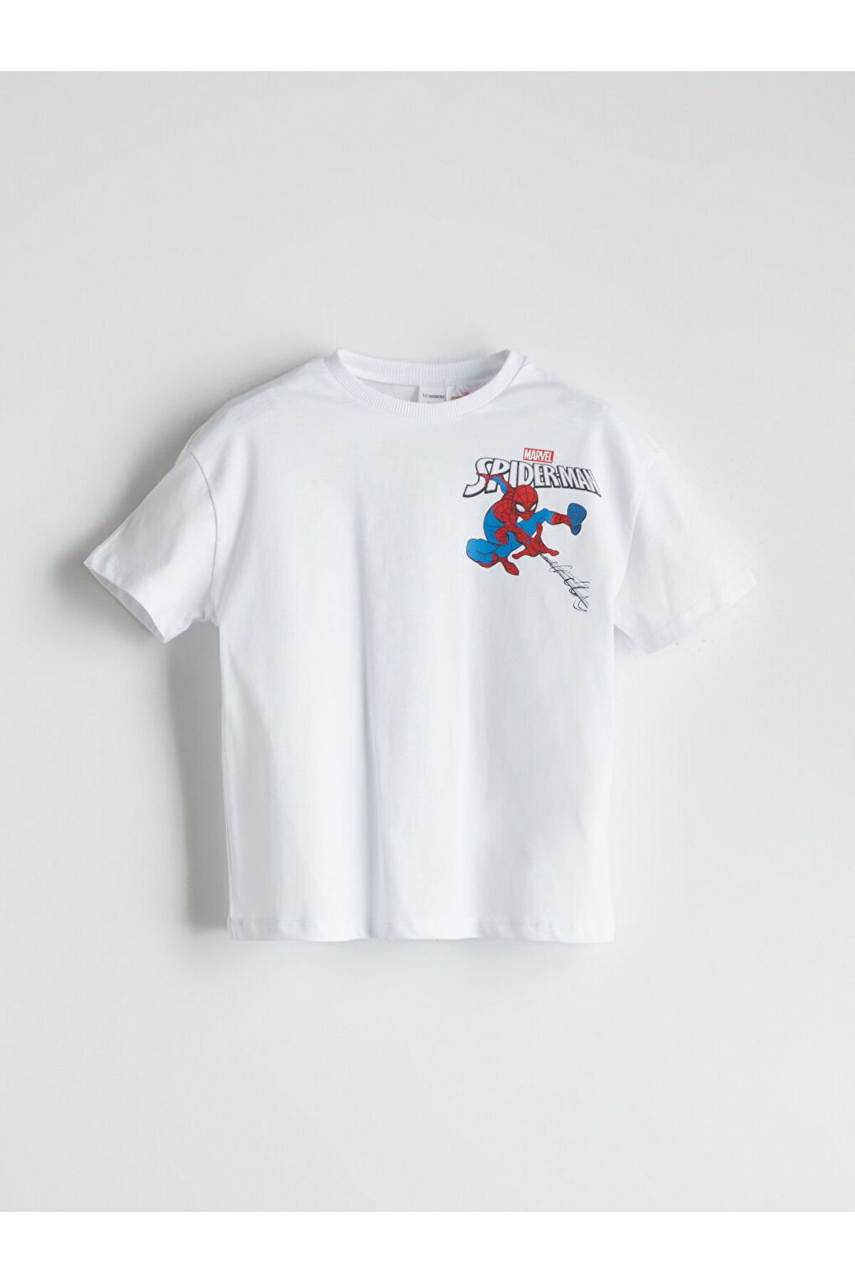 LC Waikiki Yeni Sezon Spider-Man Baskili Erkek Cocuk Tisort - S5MS41Z1