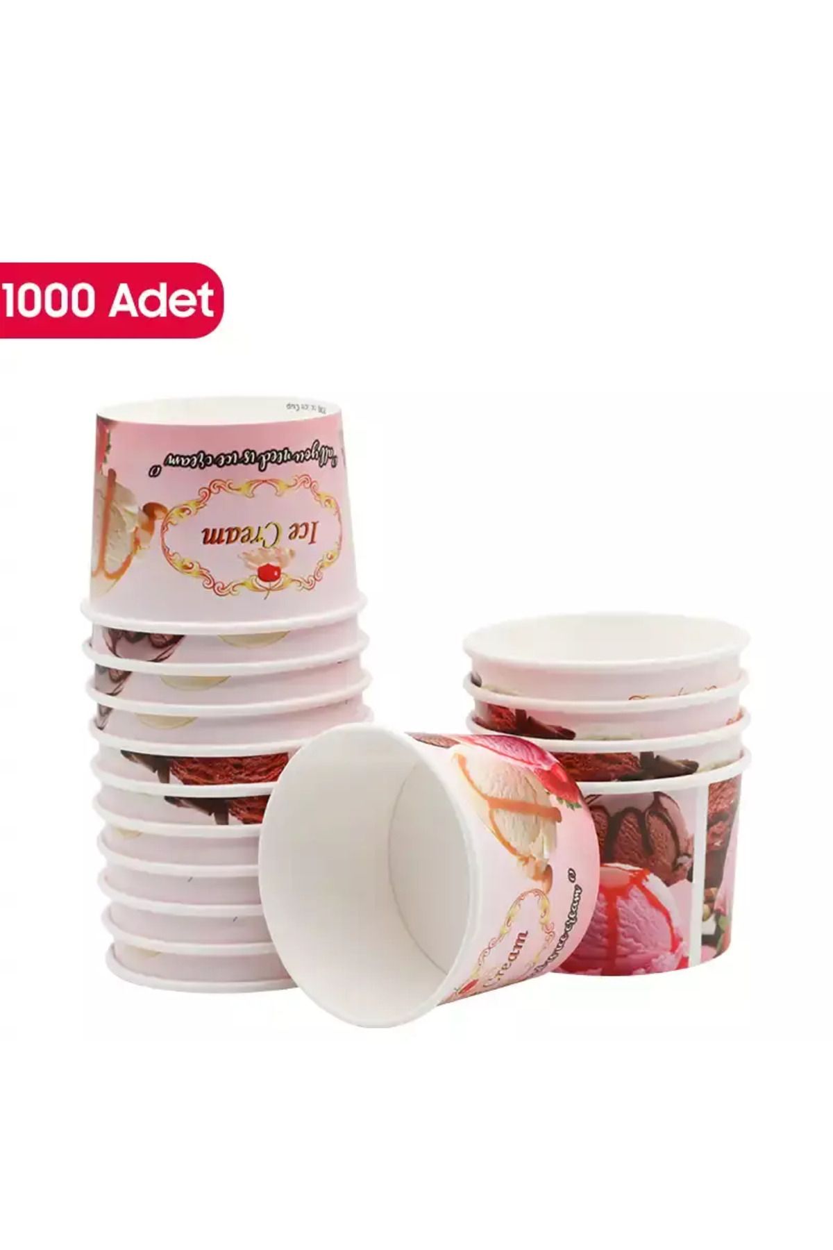 aKKa 200 cc Karton Dondurma Kasesi 1000 Adet
