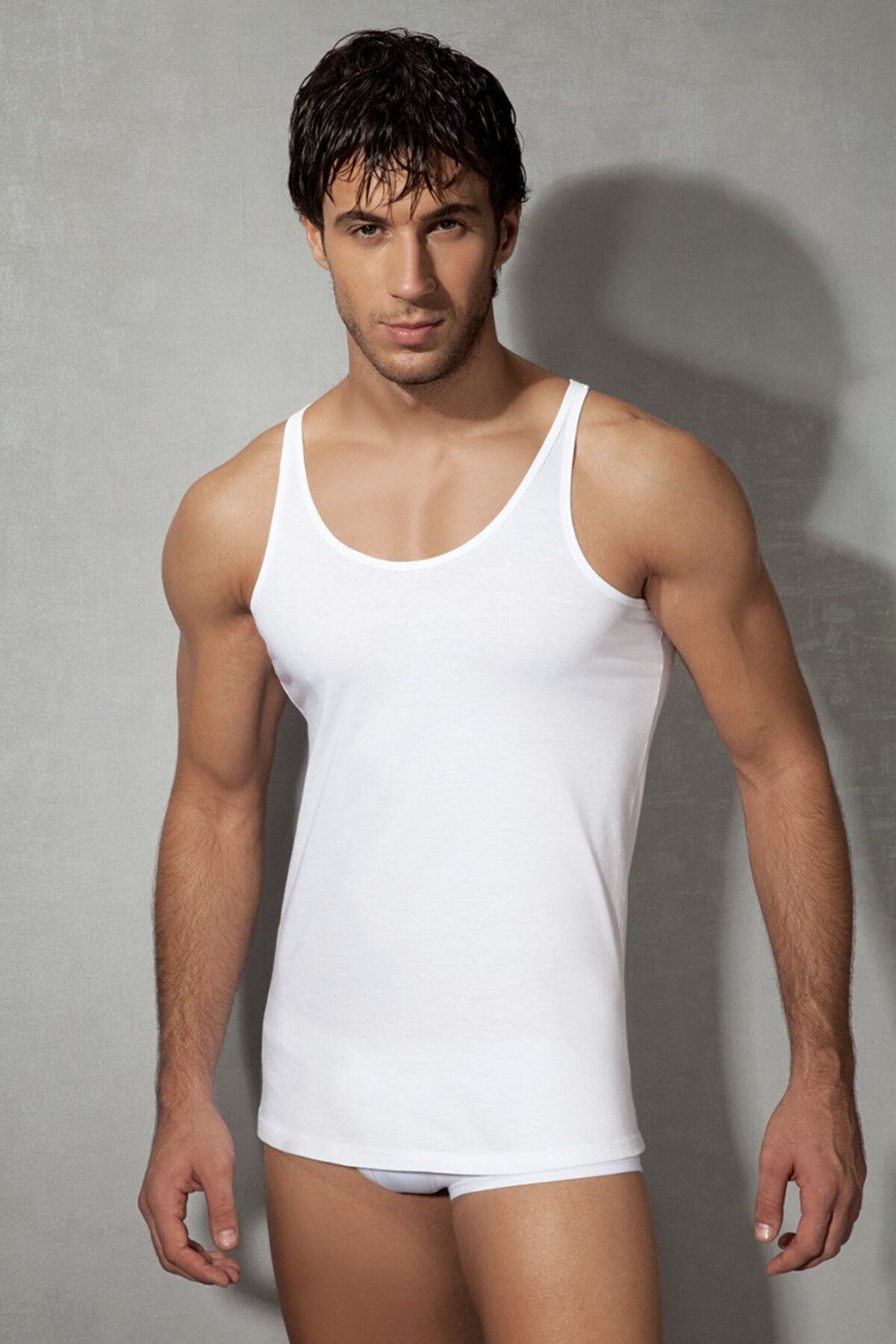 NazikEndam Dore anse Only Cotton Erkek Atlet 2040