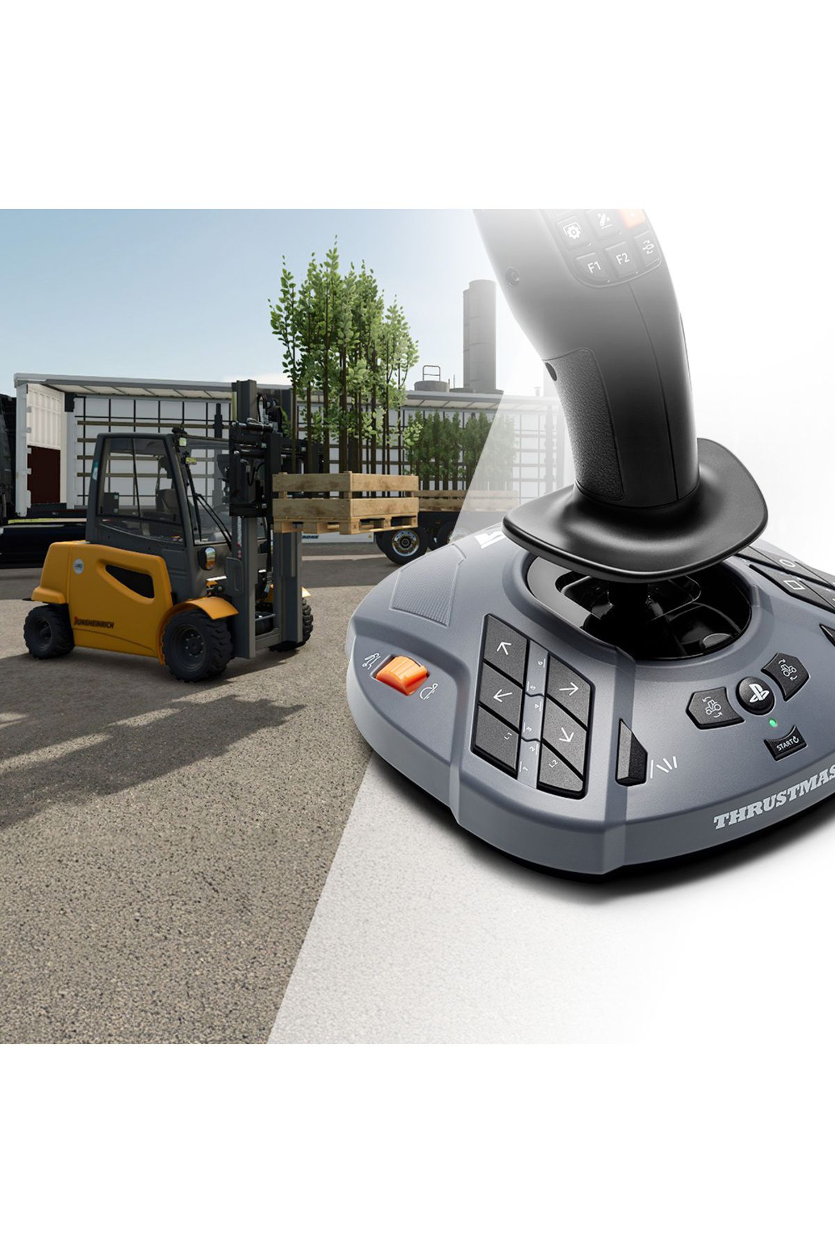 Thrustmaster-SimTask FarmStick, Multifunctional Joystick for Farming Simulation 4