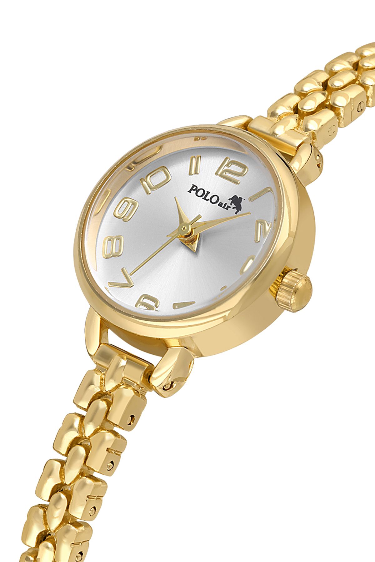Polo Air Minik Rakamlı Kadın Kol Saati Gold Renk PL-1541B1x