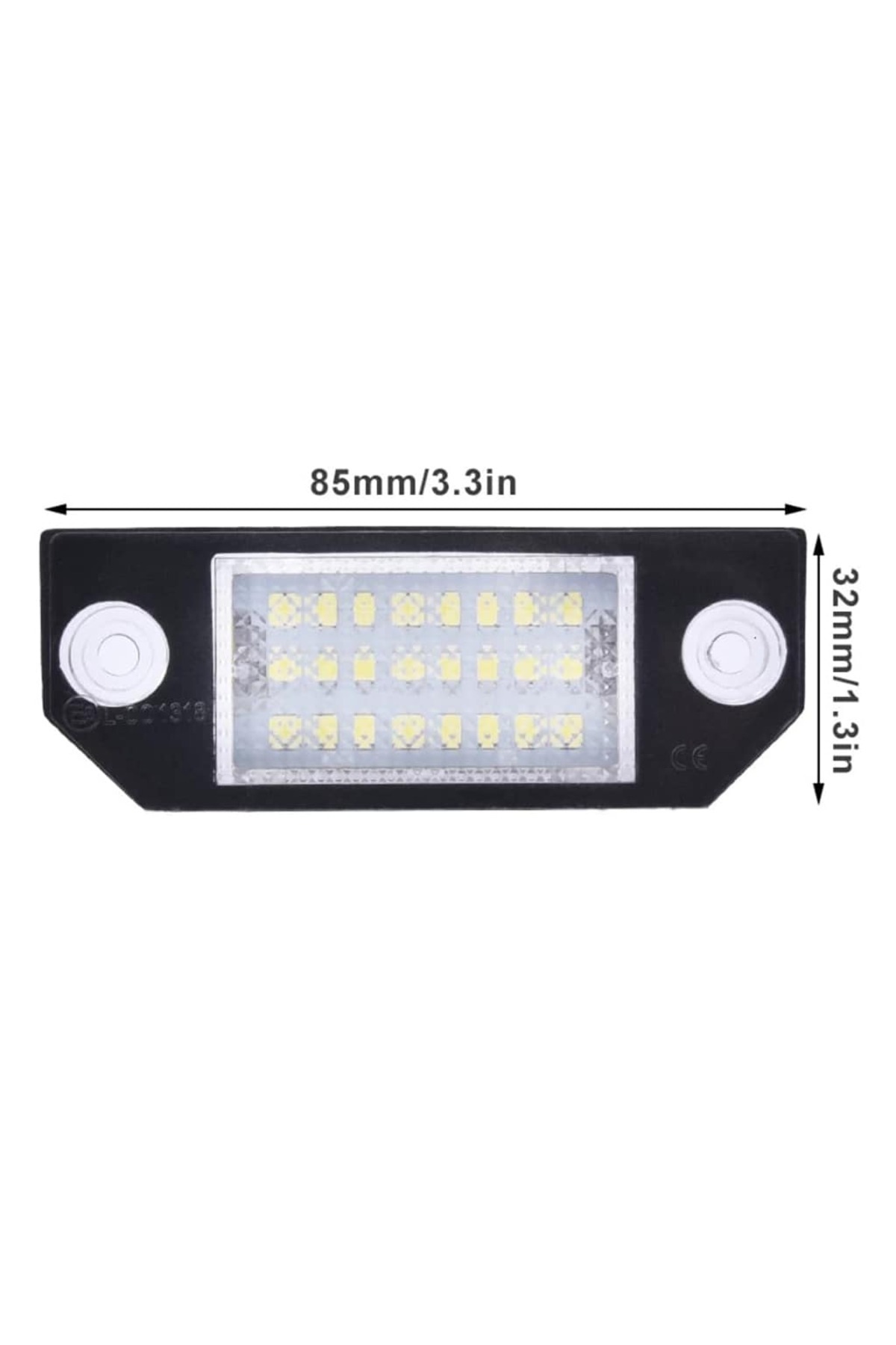 AUTOREY-Set of dedicated LED number plates for Ford C-MAX Focus MK2 2003-2010 6