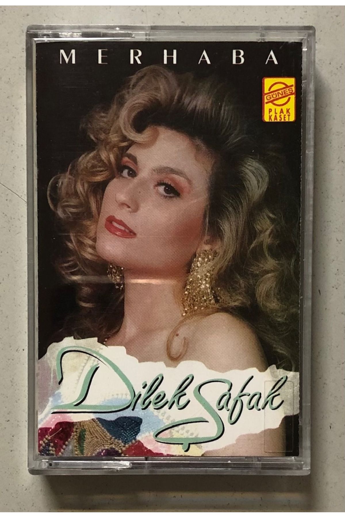 Plakevi İzmir Dilek Şafak Merhaba Kaset (Orjnal Dönem Baskı Kaset)