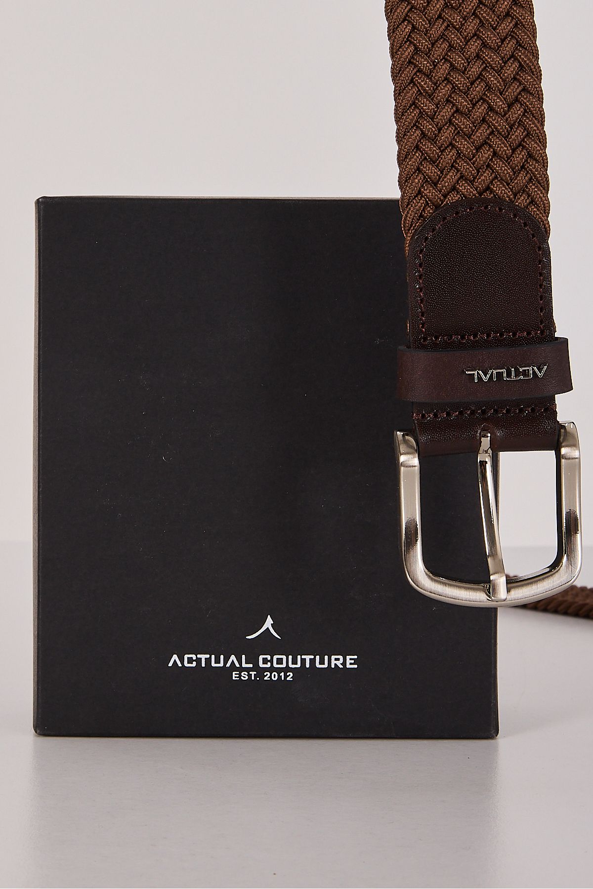 ACTUAL Elastic Desenli Kemer 3005 Açık Kahve