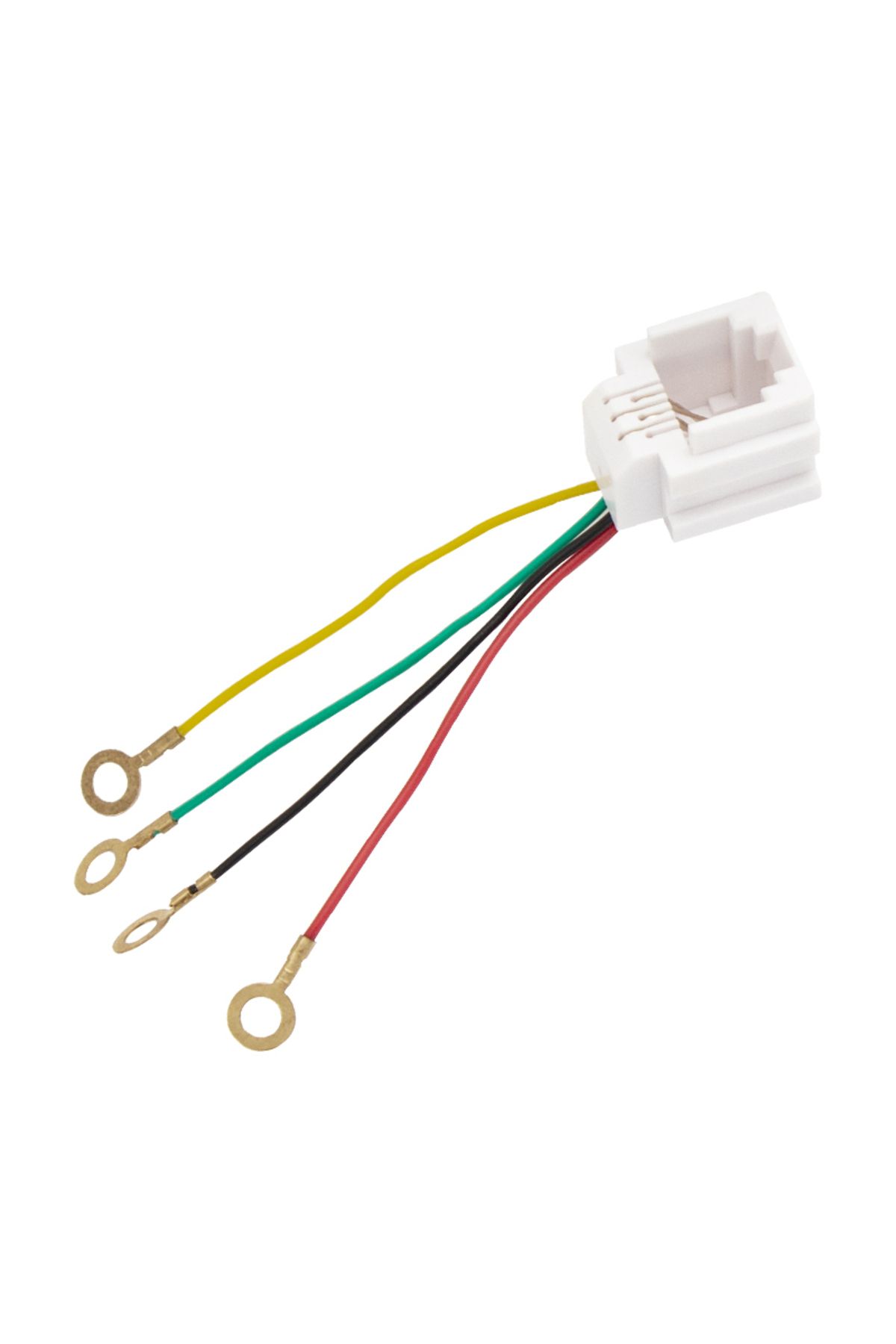 Vemora RJ11 KABLO SOKETİ 623K 6P4C KABLOLU TELEFON KONNEKTÖRÜ 150MM JACK (5166)