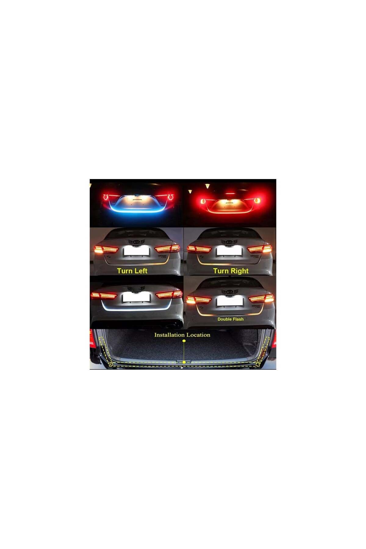 AUTOREY-LED Trunk Strip Various Functions - Dynamic Signaling, Brake, Reverse 2