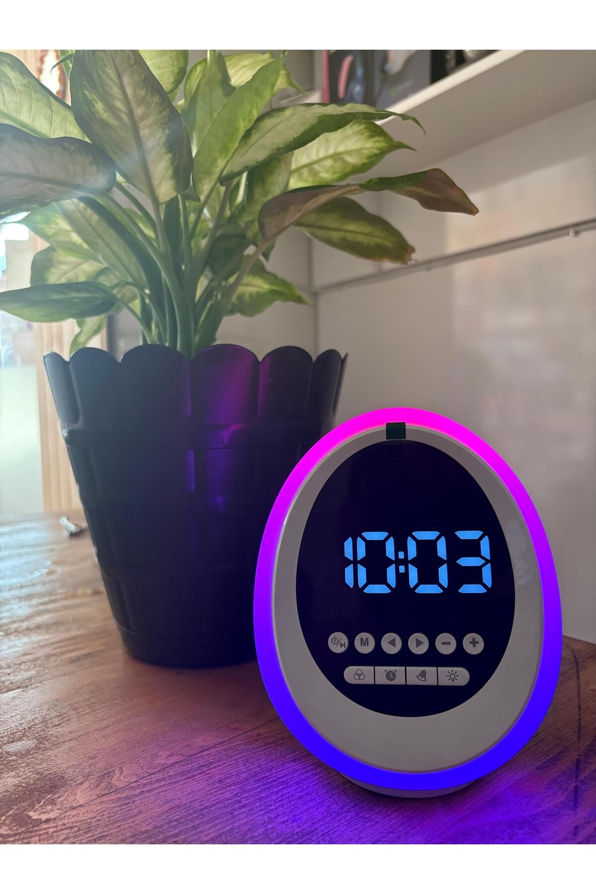 shop masa üstü saat bluetooth