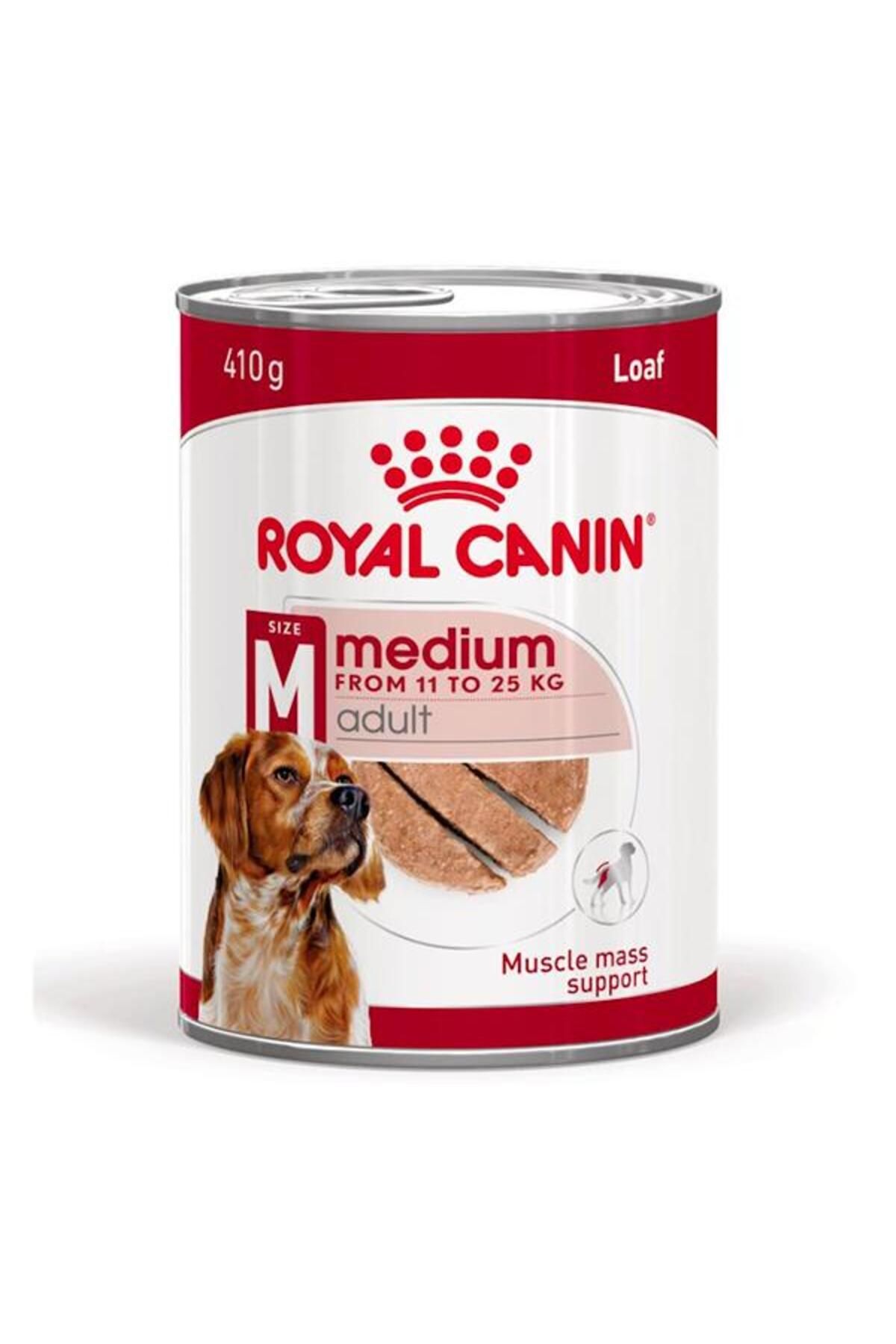 Royal Canin Orta Irk Konserve Köpek Maması 410gr 12li Paket