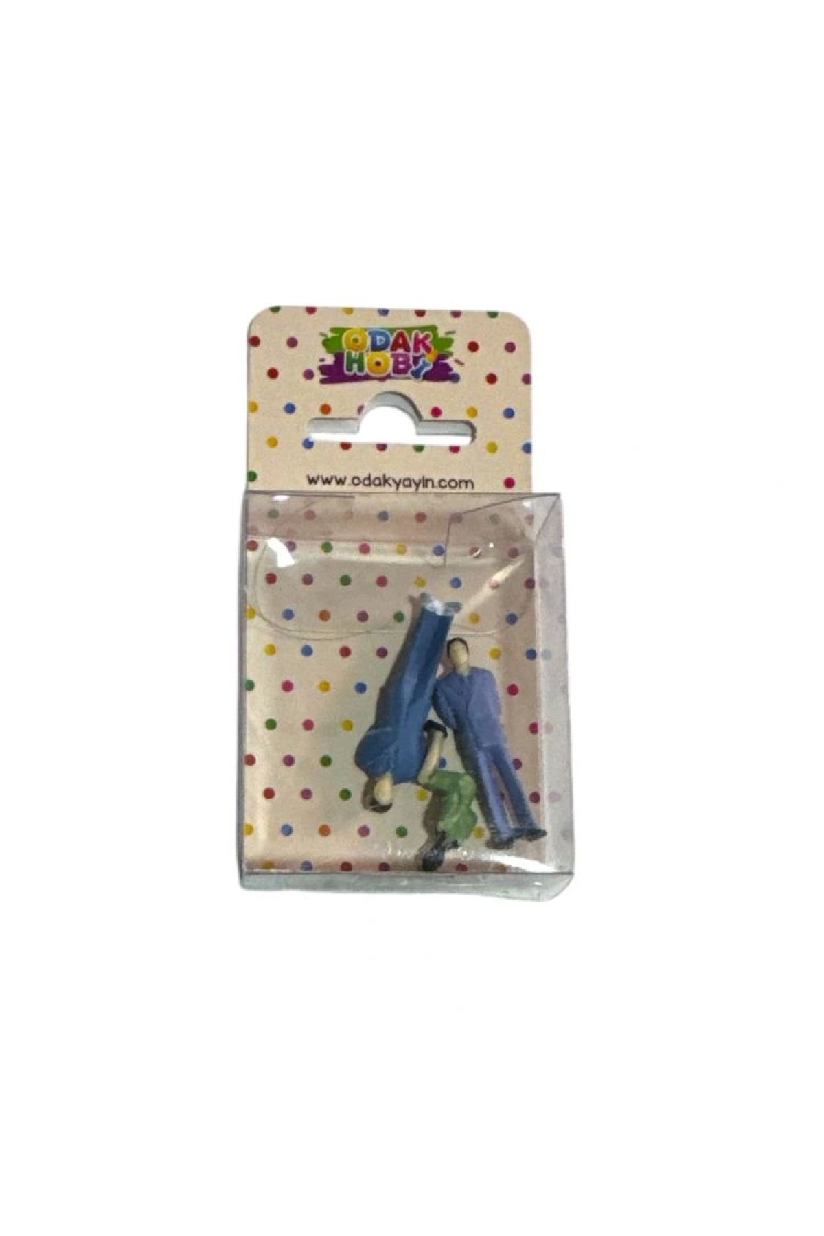 Odak 1/50 Boyalı Insan Modeli - Tekli
