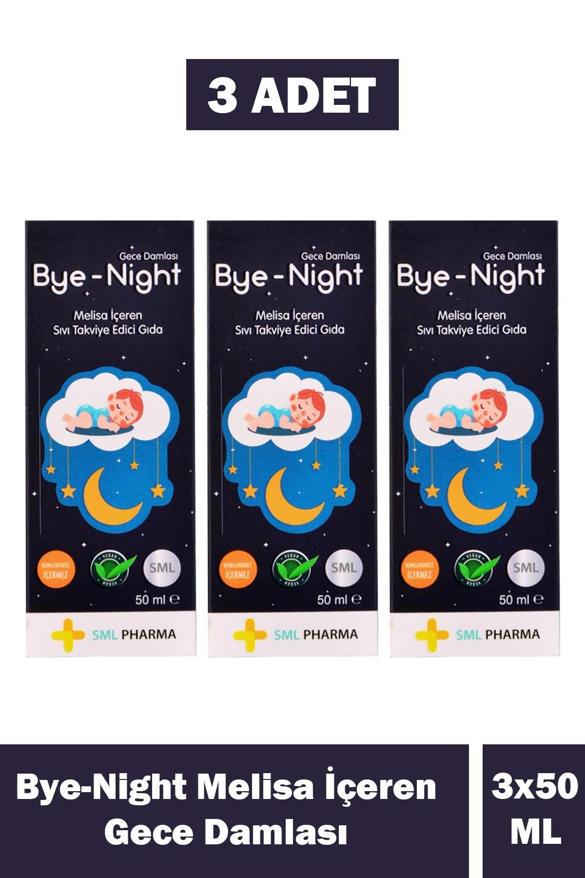 SML Bye-Night Bitkisel Gece Damlası 50 ml 3 Adet