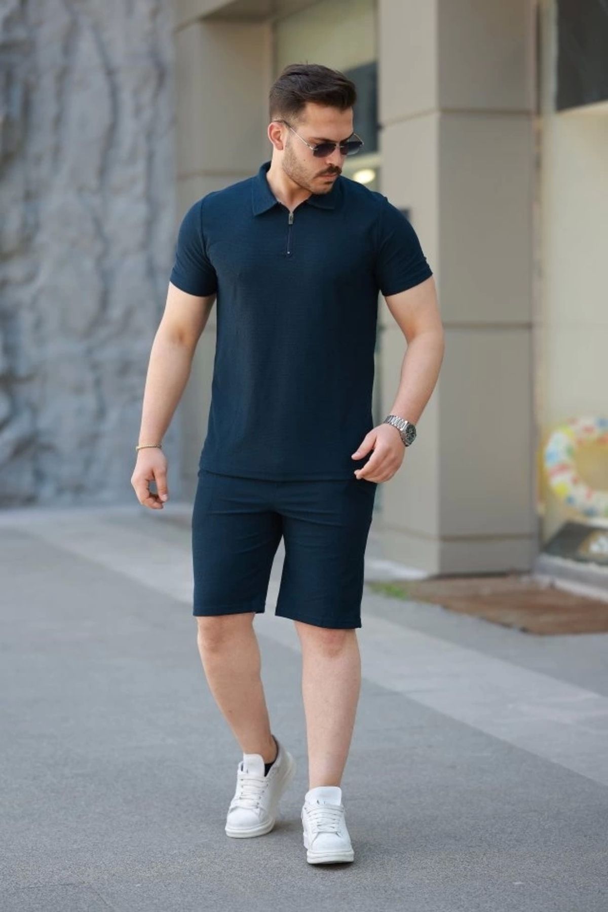 Butik Erkek şort Tişört Alt üst Takım