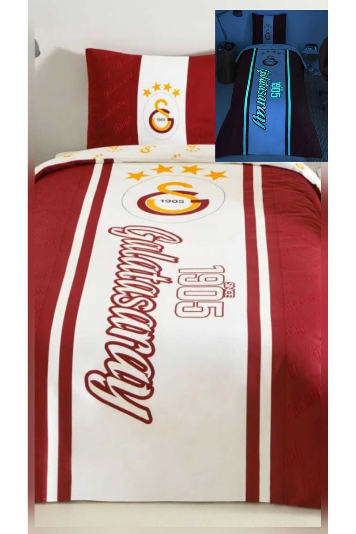 Taç TAÇ LİSANSLI GALATASARAY TEK KİŞİLİK NEVRESİM TAKIMI GLOW/GECE IŞILTISI