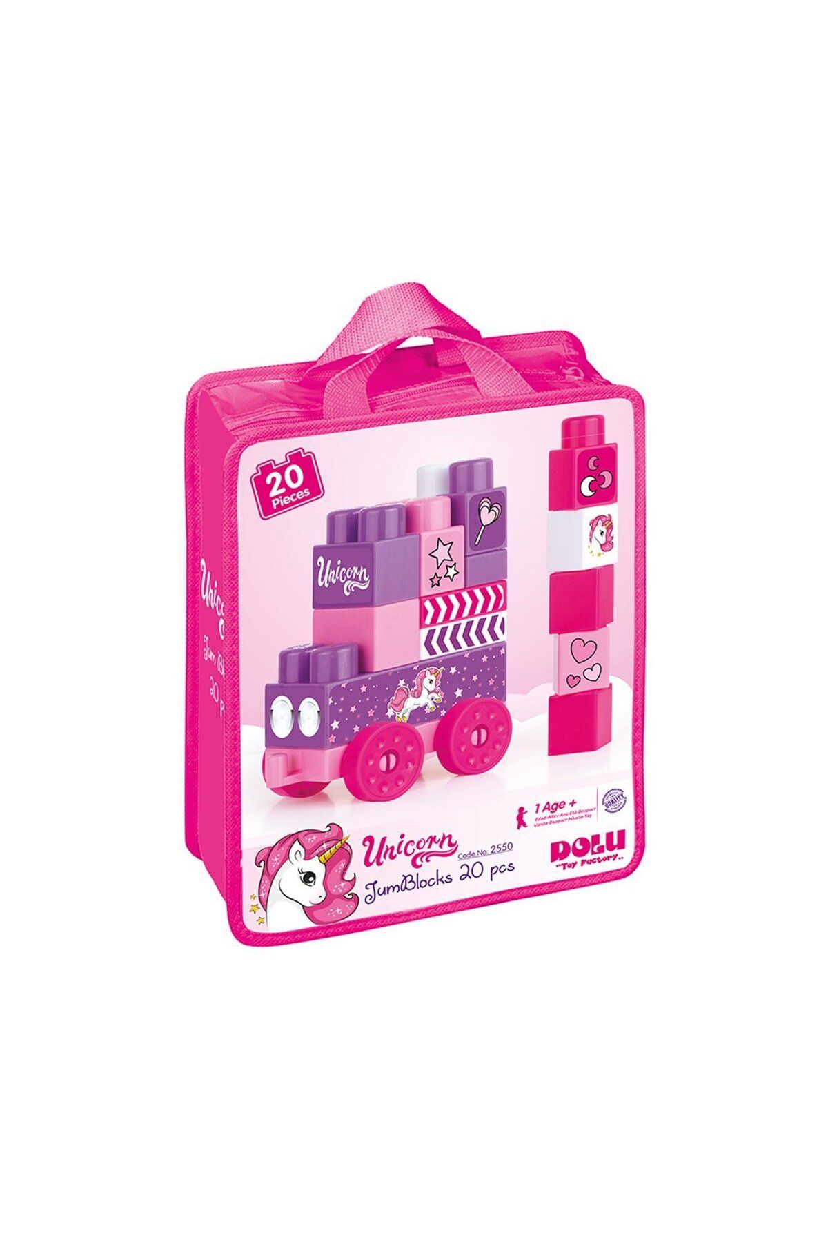 FABBA TOYS 2550 UNICORN ÇANTALI MEGA BLOK 20 LI