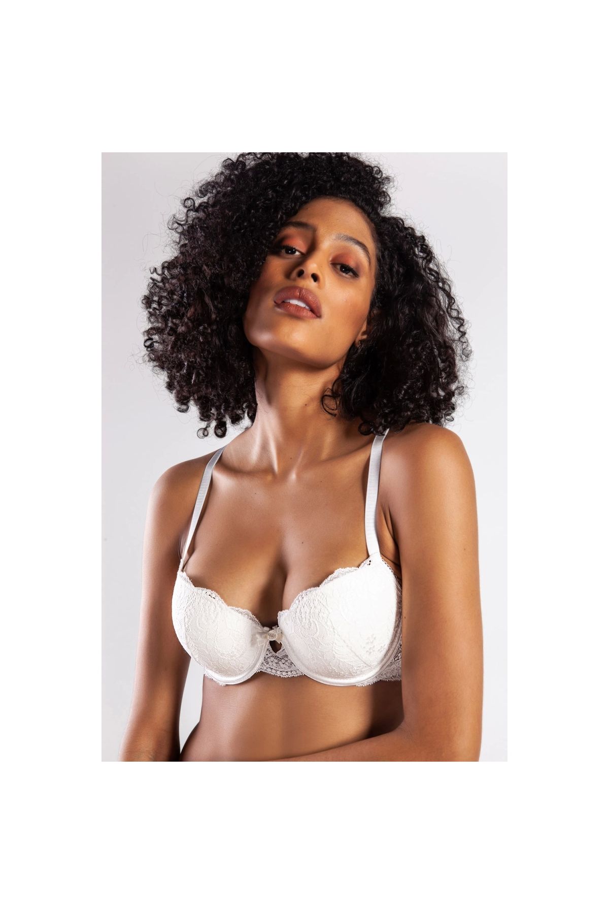 Marsilyan Golshan G.Colors Balconette Foam Push Up Bra, Ekru Konforlu ve Şık Sütyen