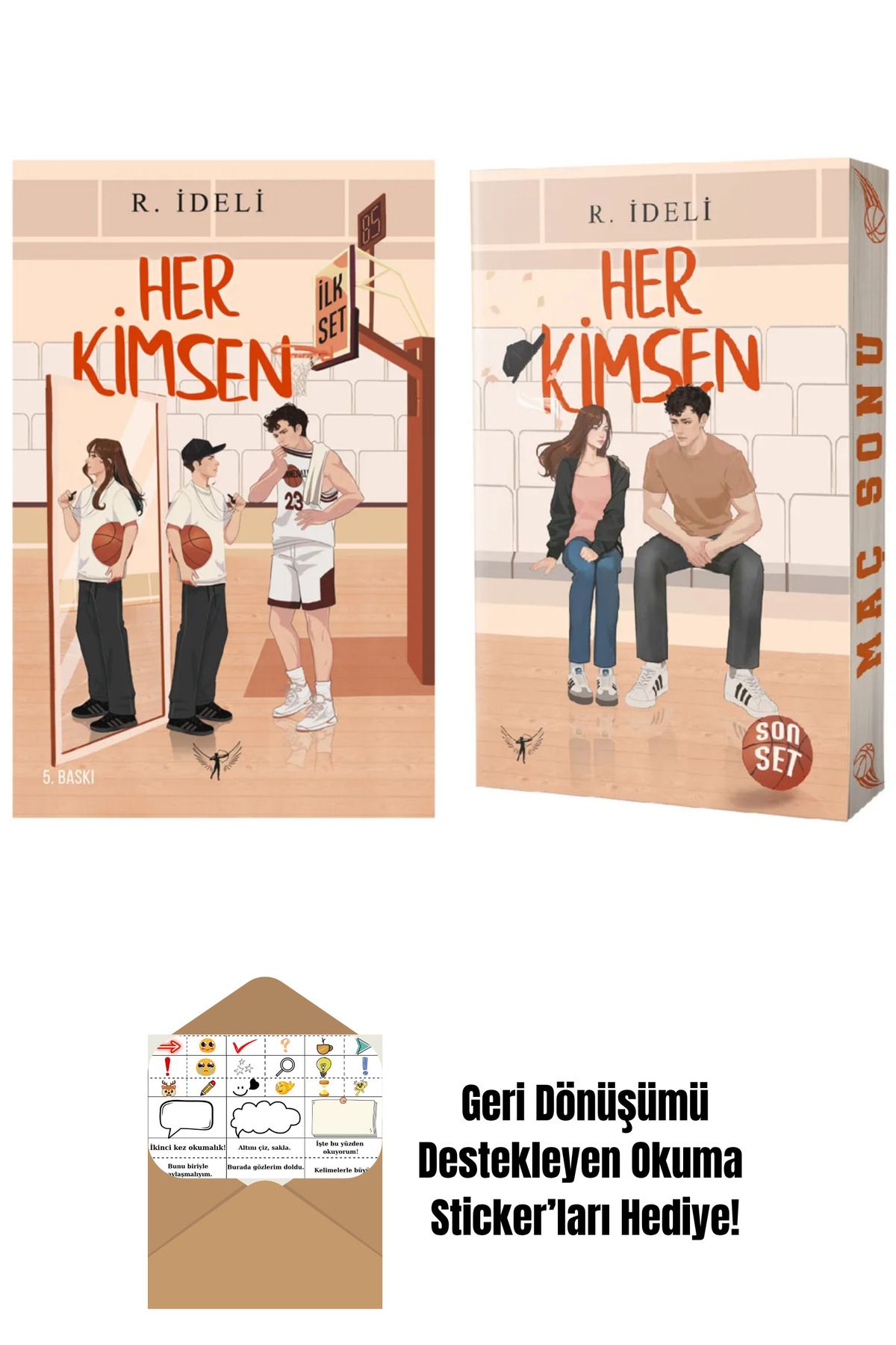 Artemis Yayınları Her Kimsen İlk Set + Son Set 2 + Okuma Sticker'ları
