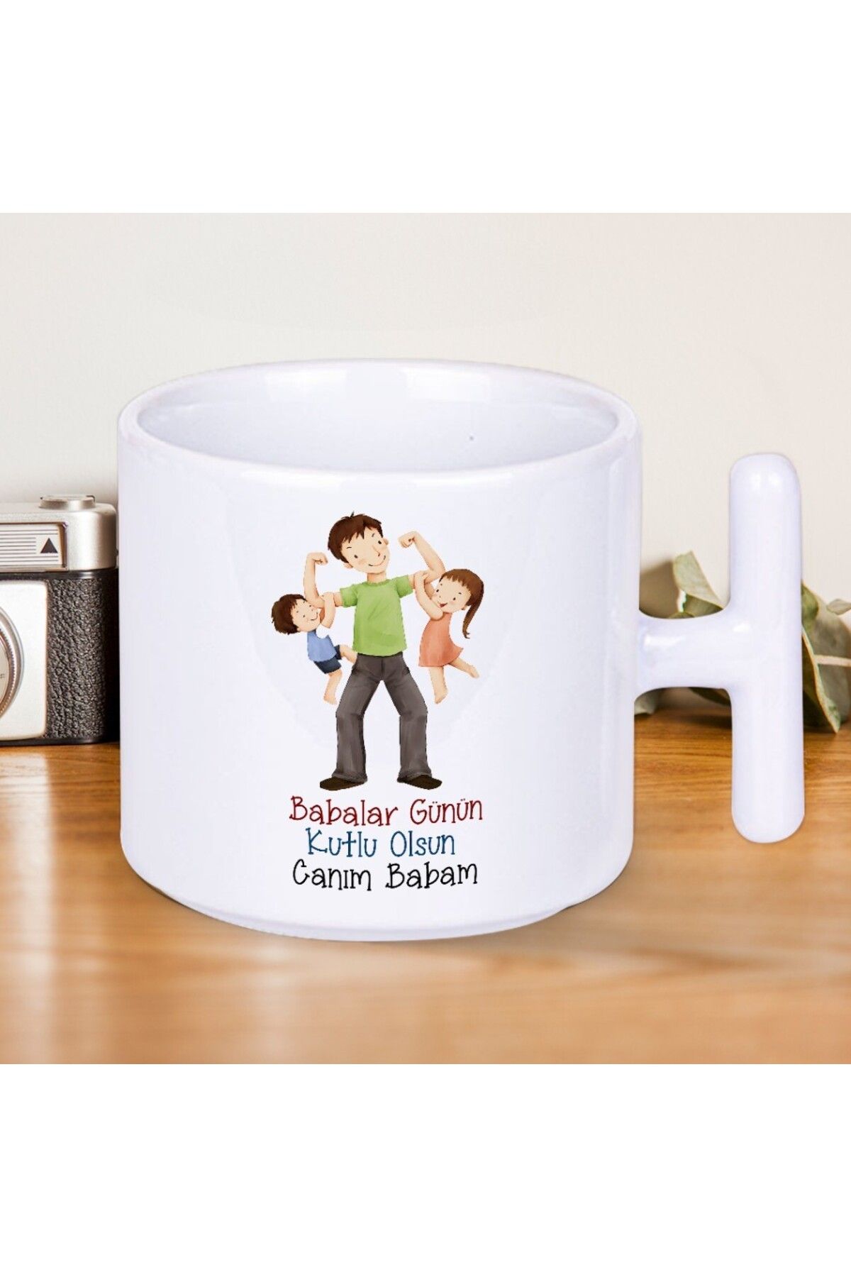 Nostaljik Lezzetler Babalar Günü’nde Ona Her Yudumda Seni Hatırlatacak Canım Babam Yazılı T Kupa Hediye Ver!