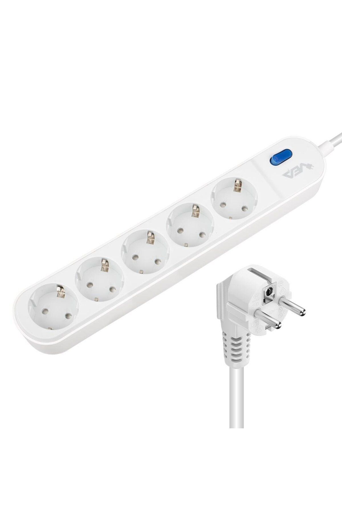 VEA-Ve-Vega105 a Class 5 Switched 1.5 Meter Surge Protected Socket 1
