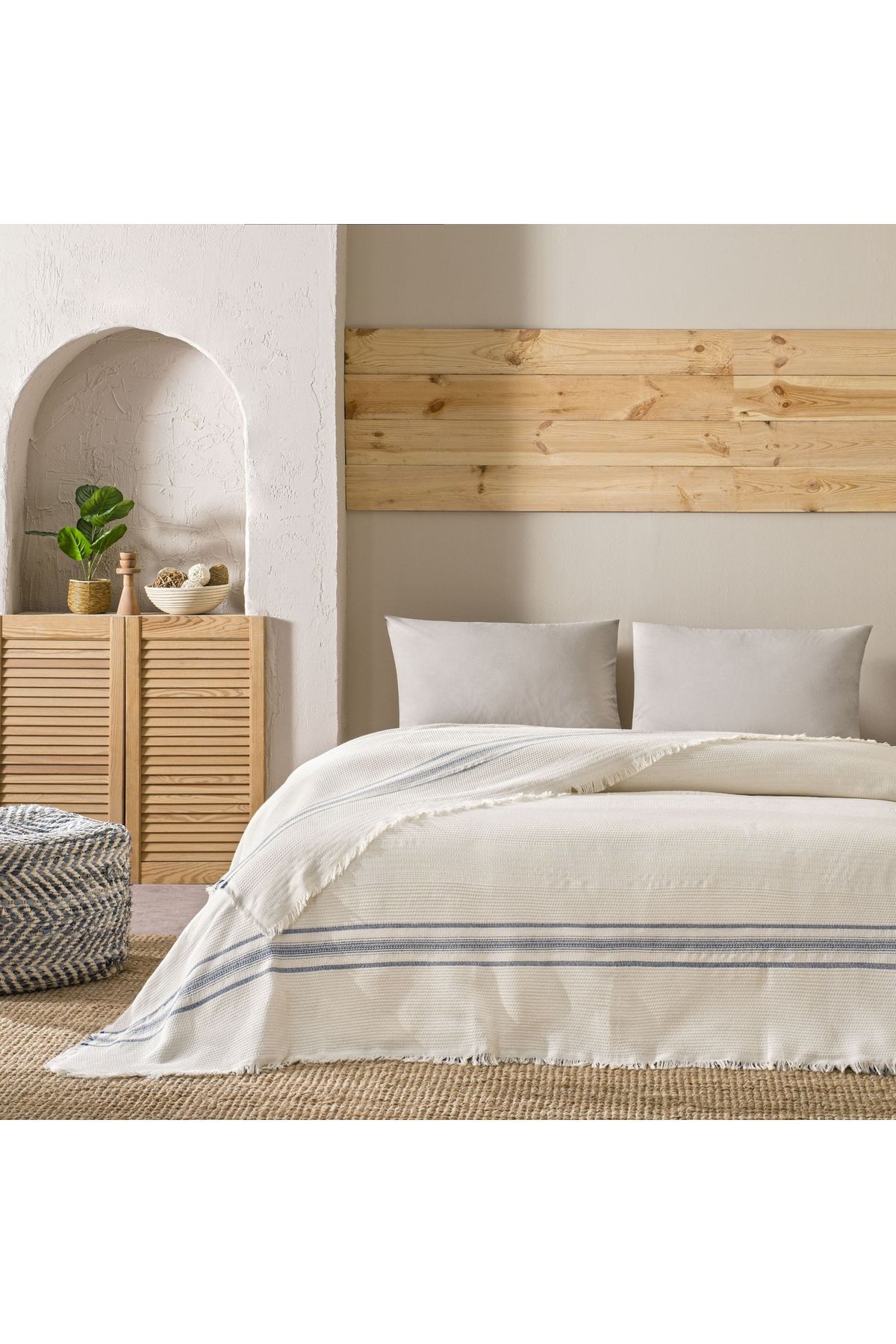 Linens Doce Pike Çift Kişilik Vizon