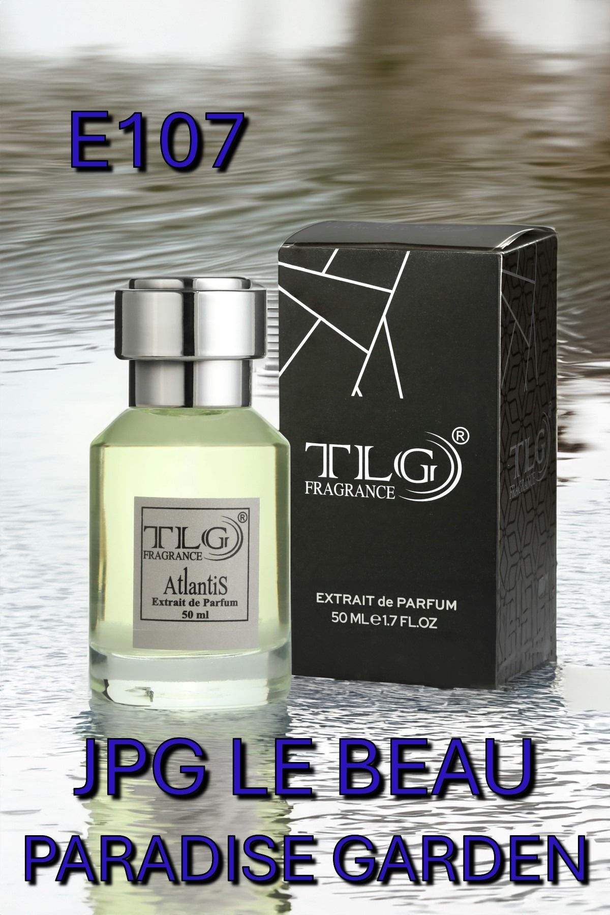 TLG TLGE107e050 JPG Le Beau Paradise Garden Extrait Erkek Parfümü, 50 ml