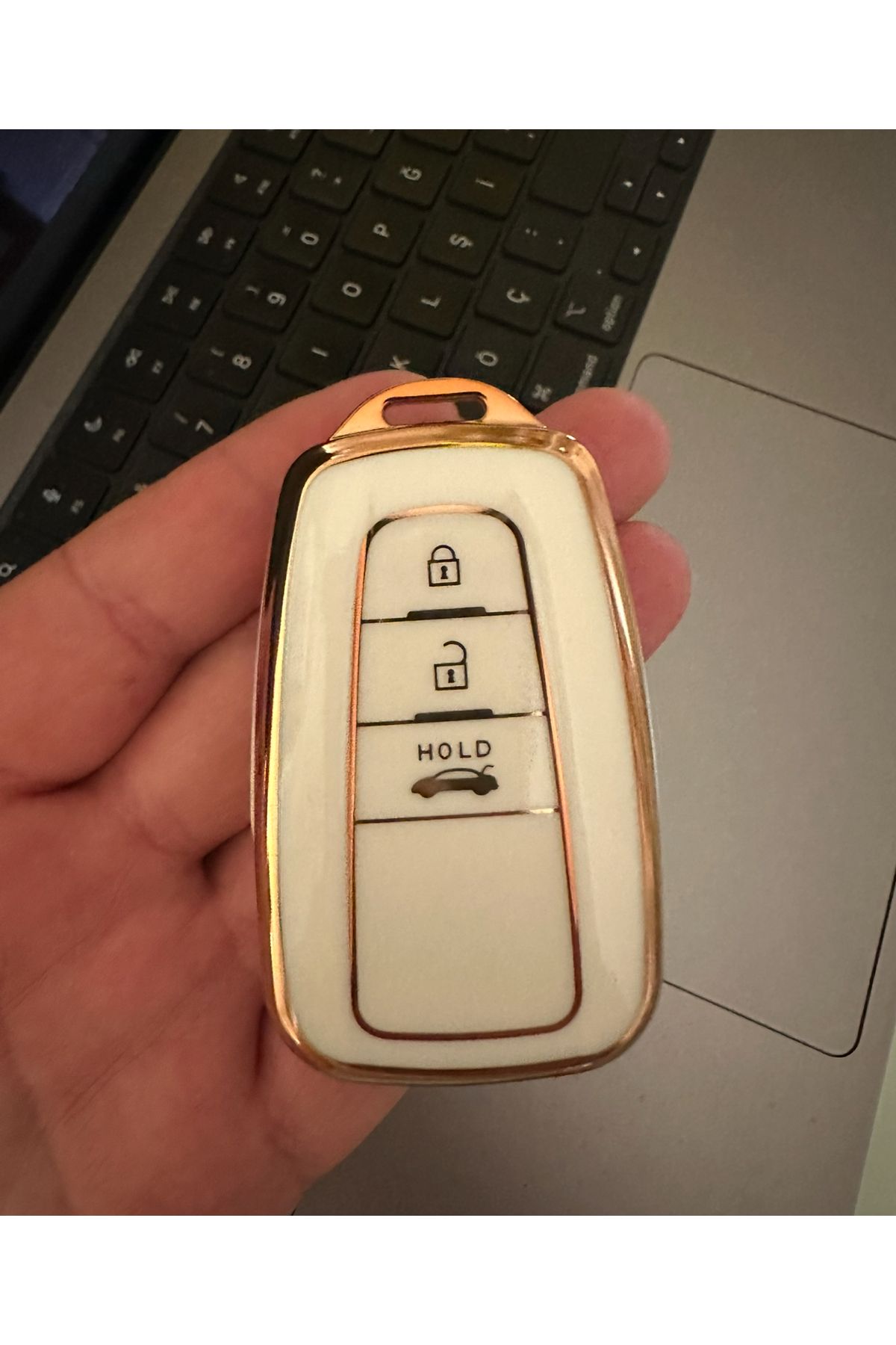emii auto spare parts Toyota Corolla Eski Kasa Anahtar Kılıfı Krem Gold Anahtarsız Çalıştırma