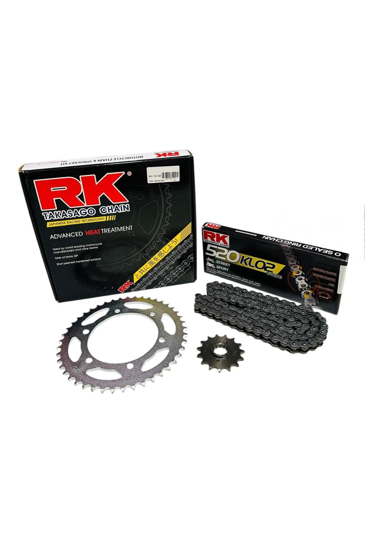 RK Yamaha Xt 660 X/R RK Zincir Dişli Seti 2004-2014